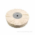 White polishing cloth wheel